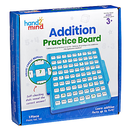 Hand2Mind Interactive Math Facts Board, Addition