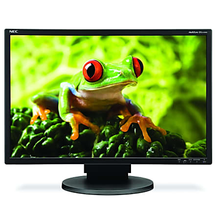 NEC Display MultiSync EA241WM-BK Widescreen LCD Monitor with VUKUNET free CMS
