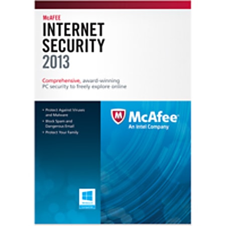 McAfee Internet Security 2013 - 3 User, Download Version