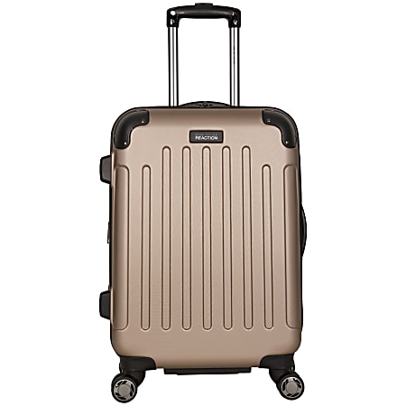 Kenneth Cole Reaction R-Tech Expandable Rolling Carry-On, 23 1/2"H x 17"W x 12"D, Rose Gold