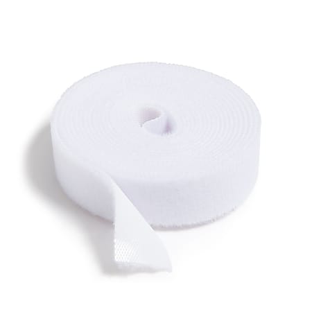 U Brands&reg; Cord Fastening Roll Cable Organizer, White