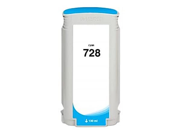 Clover Imaging Group Wide Format - 300 ml - cyan - compatible - ink cartridge (alternative for: HP 728, HP F9K17A) - for HP DesignJet T730, T830