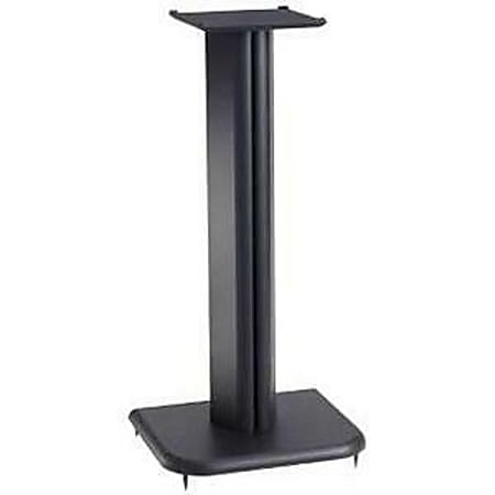 Sanus Basic Foundations - Stand - for speaker - neoprene, MDF - black - floor-standing, bookshelf