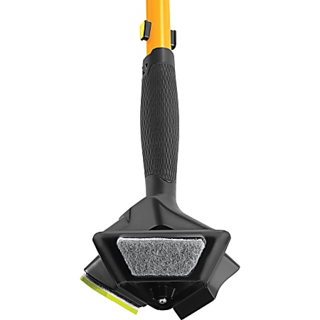 Rubbermaid Commercial Maximizer Medium Replacement Scrubber - 2.6" Overall Length - 1 Each - Black