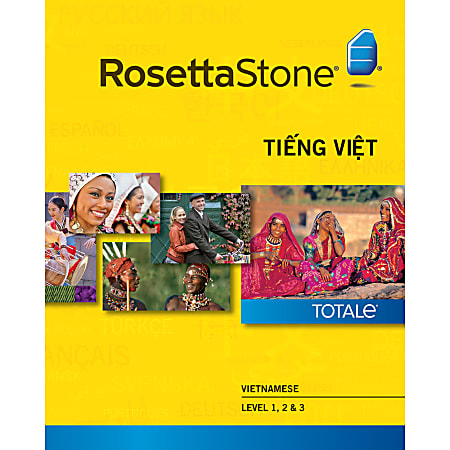 The Rosetta Stone Vietnamese Level 1, 2 & 3 Set - (v. 4) - license - up to 2 computers, up to 5 household users - download - Win