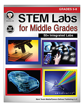 Mark Twain Media STEM Labs For Middle Grades,