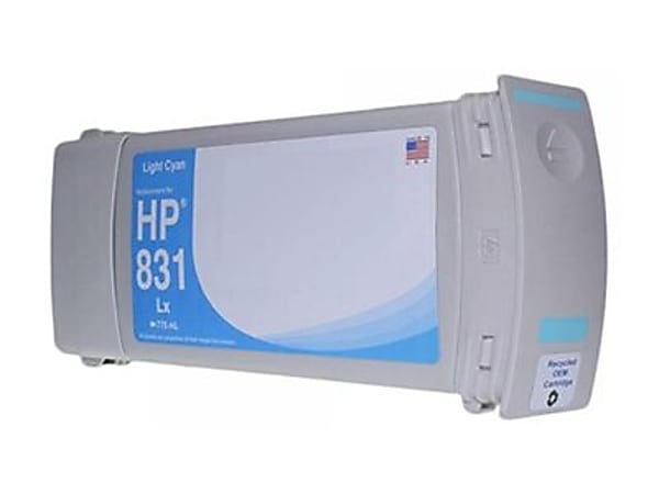 Clover Imaging Group Wide Format - 775 ml - light cyan - compatible - remanufactured - ink cartridge (alternative for: HP 831) -  - WH831LC