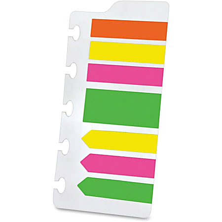Ampad Refill Flags for Tops Versa Crossover Notebook - 210 - 5.79" x 2.84" - Rectangle, Arrow - Assorted - Self-stick - 2 / Pack