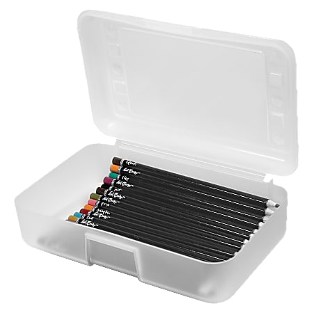 Advantus Gem Pencil Storage Box, 2 1/2" x