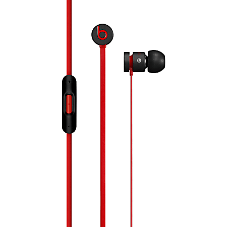 Beats by Dr. Dre urBeats Earphones - Black - Stereo - Mini-phone - Wired - Earbud - Binaural - In-ear - 3.94 ft Cable - Black