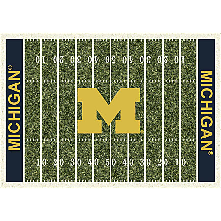 Imperial NCAA Homefield Rug, 4' x 6', University Of Michigan