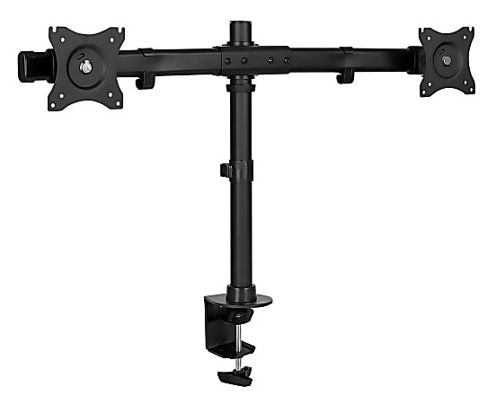 Mount-It! Dual Monitor Desk Mount, Black, MI-2772