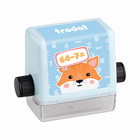 Trodat Subtraction Math Roller, Total Qty 1