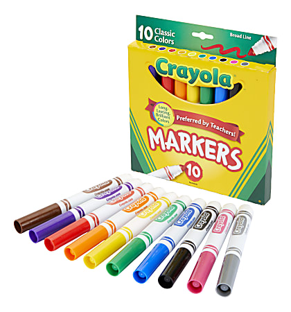 CRAYON CARS ASSORTMENT OF 10 MULTICOLOR 
