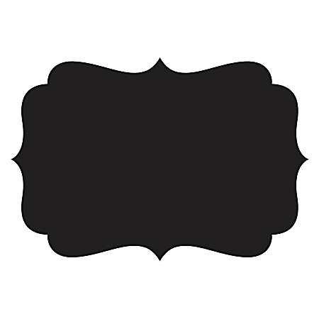 Amscan Chalkboard Place Mats, 16" x 11", Black, 24 Place Mats Per Pack, Set Of 2 Packs