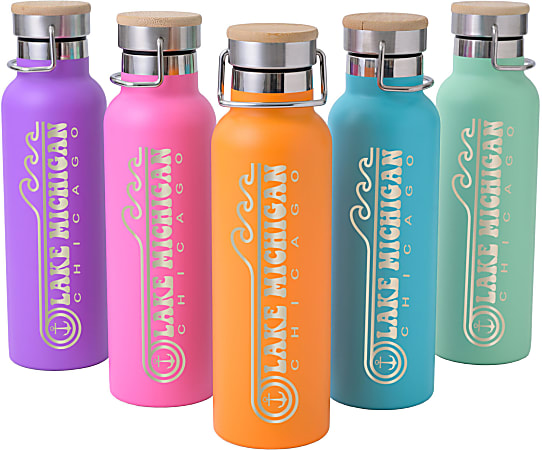 Saratoga Spirit Brite Stainless Water Bottle 20 oz