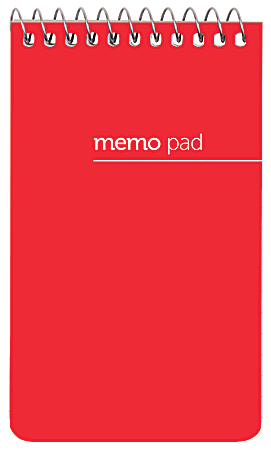 Office Depot Brand Wirebound Top Opening Memo Pads 3 x 5
