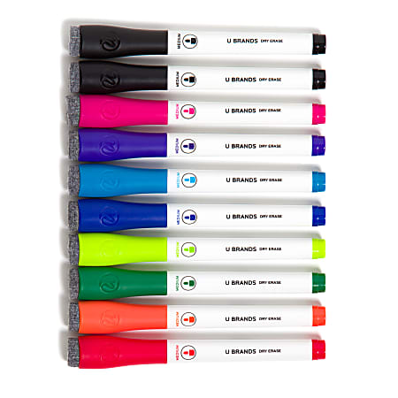 Sharpie Wet Erase Chalk Markers Medium Point Assorted Colors Pack Of 5  Markers - Office Depot