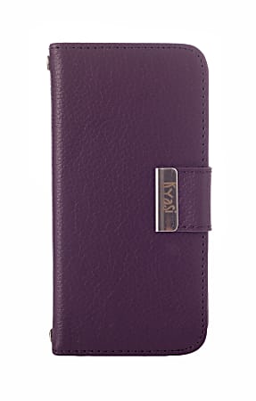 Kyasi Signature Wallet Case For Apple® iPhone® 6 Plus, Deep Purple