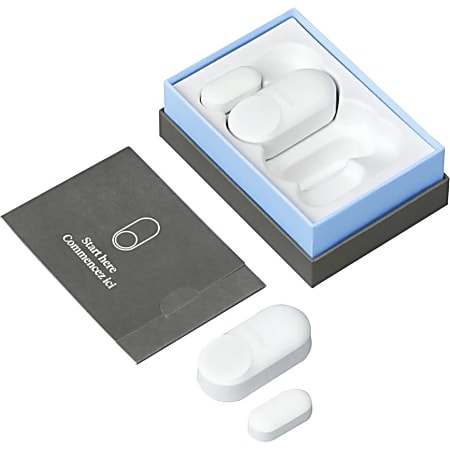 ecobee SmartSensor for doors and windows 2-pack - Window Mount for Door, Security, Drawer, Cabinet, Safe, Entryway, School, Security, Home2 Pack