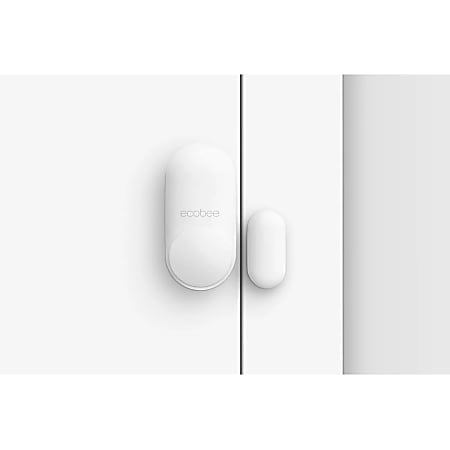 ecobee SmartSensor for doors and windows 2-pack - Window Mount for Door, Security, Drawer, Cabinet, Safe, Entryway, School, Security, Home2 Pack
