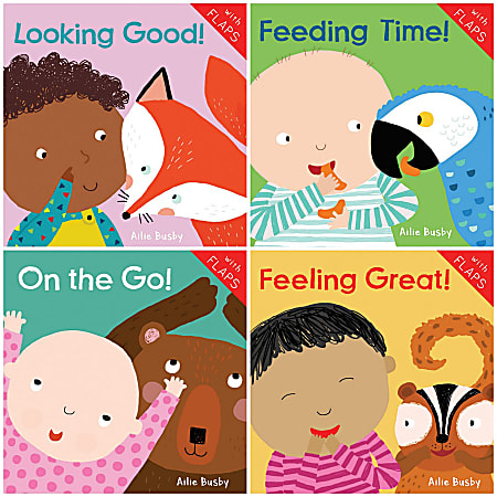 Child's Play Books Just Like Me Board Books 4-Book Set