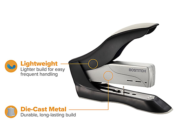 Bostitch Office Heavy Duty Stapler 2 12 Silver - Office Depot