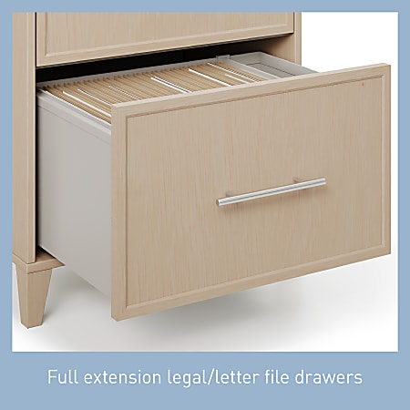 Realspace Koru 23 12 W x 17 12 D Lateral 2 Drawer File Cabinet