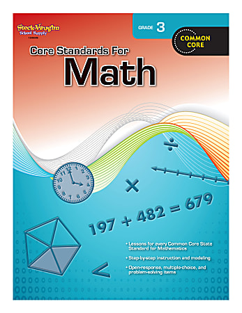 Steck-Vaughn Core Standards For Math, Grade 3