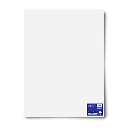 Office Depot Brand Heavyweight Poster Board 22 x 28 White - Office