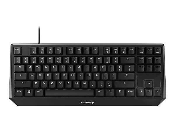 CHERRY MX-Board 1.0 TKL - Keyboard - backlit - USB - English - key switch: CHERRY MX Red Linear - black
