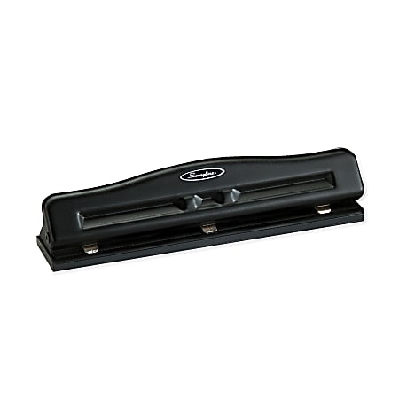 Swingline® Commercial Desktop Paper Punch, Black