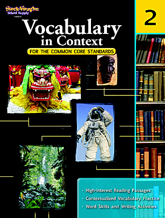 Steck-Vaughn Vocabulary In Context For The Common Core Standards Workbook, Grade 2