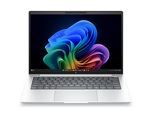 HP EliteBook 8 G2i Notebook Next Gen AI Copilot+ PC, Intel Core Ultra 7, vPro, Win 11 Pro, Intel Graphics, 32 GB RAM, Glacier Silver, D81W4UT#ABA