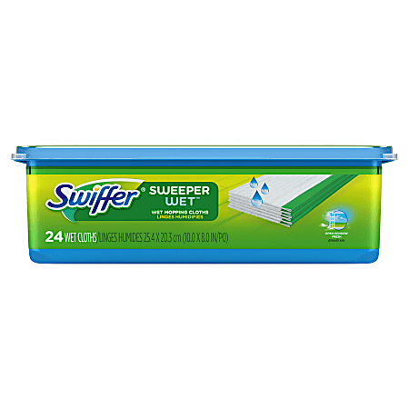 Swiffer Sweeper XL Wet Mopping Cloth Refills with Open Window Scent  (12-Count) 003700074471 - The Home Depot