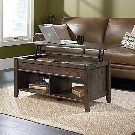 Sauder lift top coffee table outlet