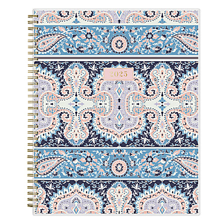 2025 Blue Sky Weekly/Monthly Planning Calendar, 8-1/2” x 11”, Cocorrina Frosted, January To December