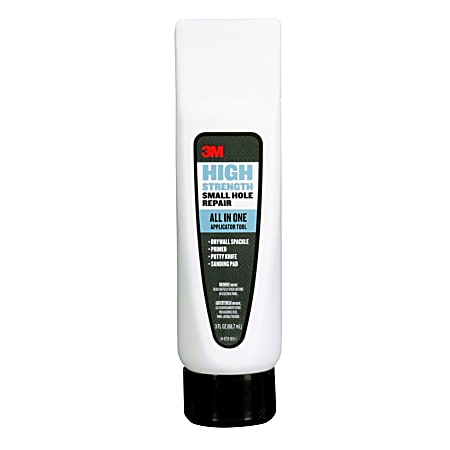 3M™ High Strength Small Hole Repair, 1 Pack, All in One Applicator Tool, Quick and Easy Repair for Nicks and Nail Holes