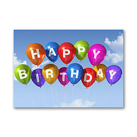 Custom Birthday Celebrations Postcard Greeting Cards Assorted Designs 6