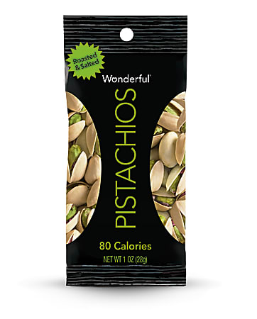 Wonderful® Pistachios, 1 Oz Bag, Box Of 96 Bags