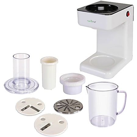 NutriChef Food Spiralizer PKESPR26 - 1.27 quart (Capacity) - White