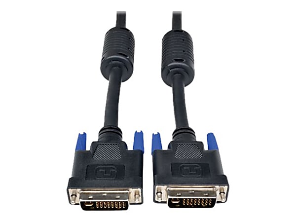 Eaton Tripp Lite Series DVI-I Dual Link Digital and Analog Monitor Cable (DVI-I M/M), 15 ft. (4.57 m) - P560015DLI