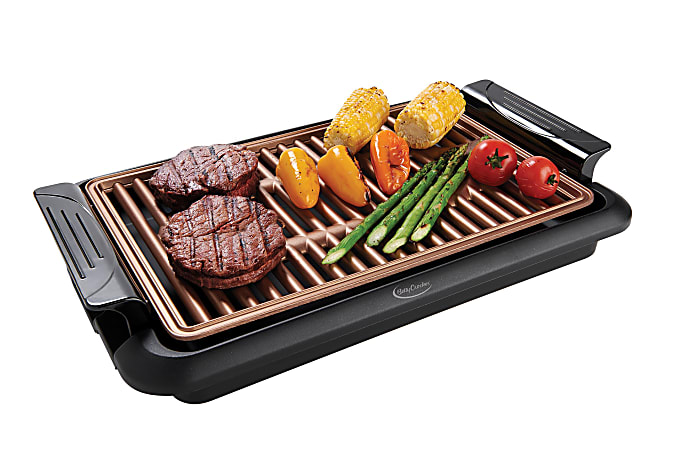 T-Fal Indoor Optigrill + XL, 14-13/16”H x 9”W x 15-13/16”D, Black