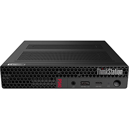 Lenovo ThinkStation P340 30DF0011US Workstation - 1 x Intel (6 Core) i5-10500T 2.30 GHz - 16 GB DDR4 SDRAM RAM - 512 GB SSD - Tiny - Raven Black - Windows 10 Pro 64-bit - NVIDIA Quadro P620 2 GB Graphics   - Wireless LAN