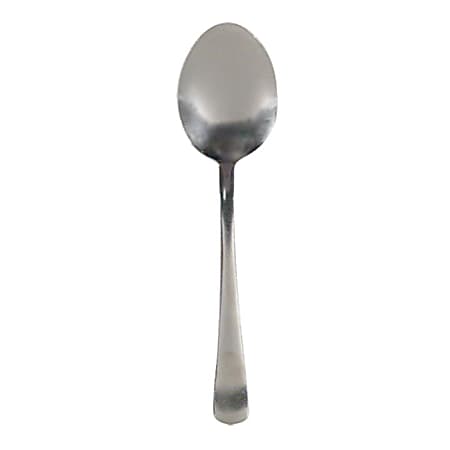 Update International Stainless-Steel Tablespoons, Windsor Pattern, Silver, Pack Of 12 Spoons