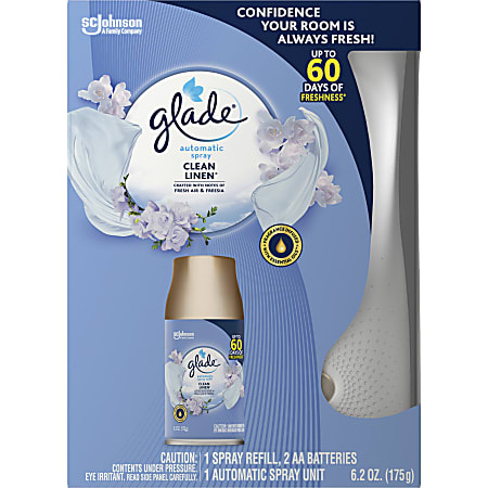 Glade Automatic Spray Kit, Clean Linen Scent