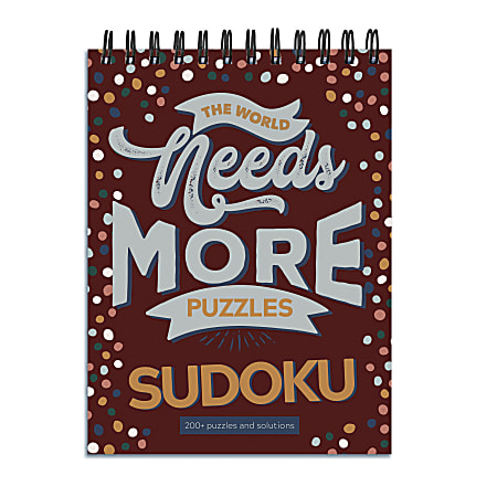 TF Publishing Sudoku Puzzle Pad Books, Set Of 2 Books