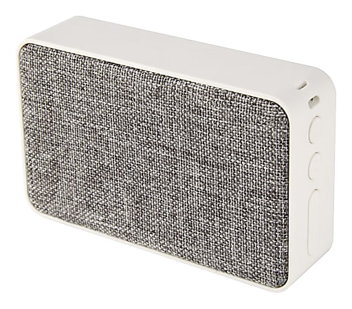 Ativa™ Wireless Speaker, Fabric Covered, Gray/White, B102GRY