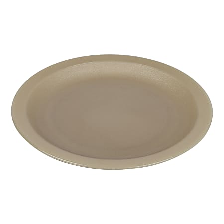 Cambro Camwear Round Dinnerware Plates, 6-1/2", Beige, Set Of 48 Plates