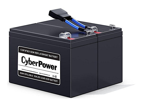 CyberPower RB1290X2A - UPS battery - 2 x